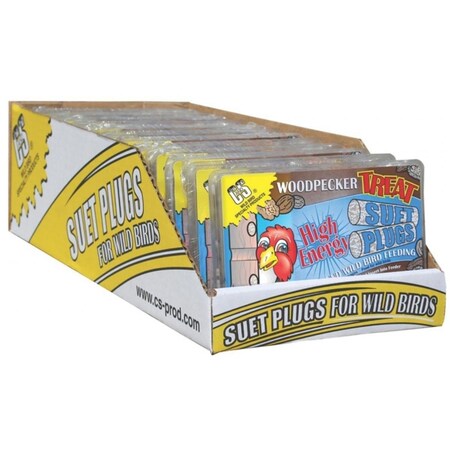 C & S Products Co C And S Products Co Inc P - Woodpecker Treat Suet Plugs 11 Ounce - CS12689 CA37030